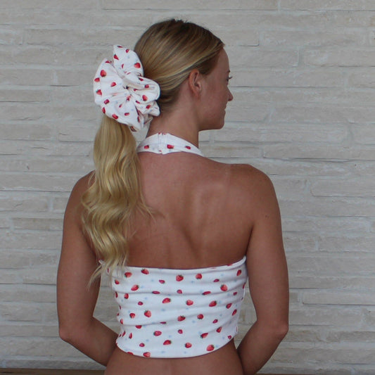 The Picnic Top (White Strawberry)