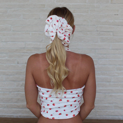 The Picnic Top (White Strawberry)