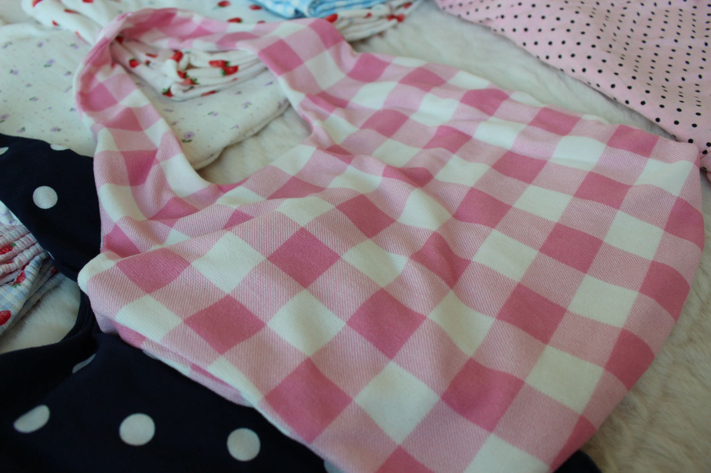 The Picnic Top (Pink Plaid)