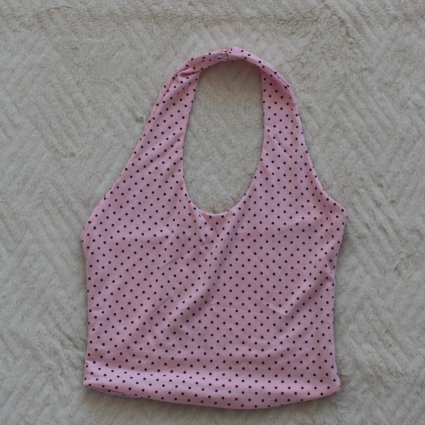 The Picnic Top (Pink Polka)